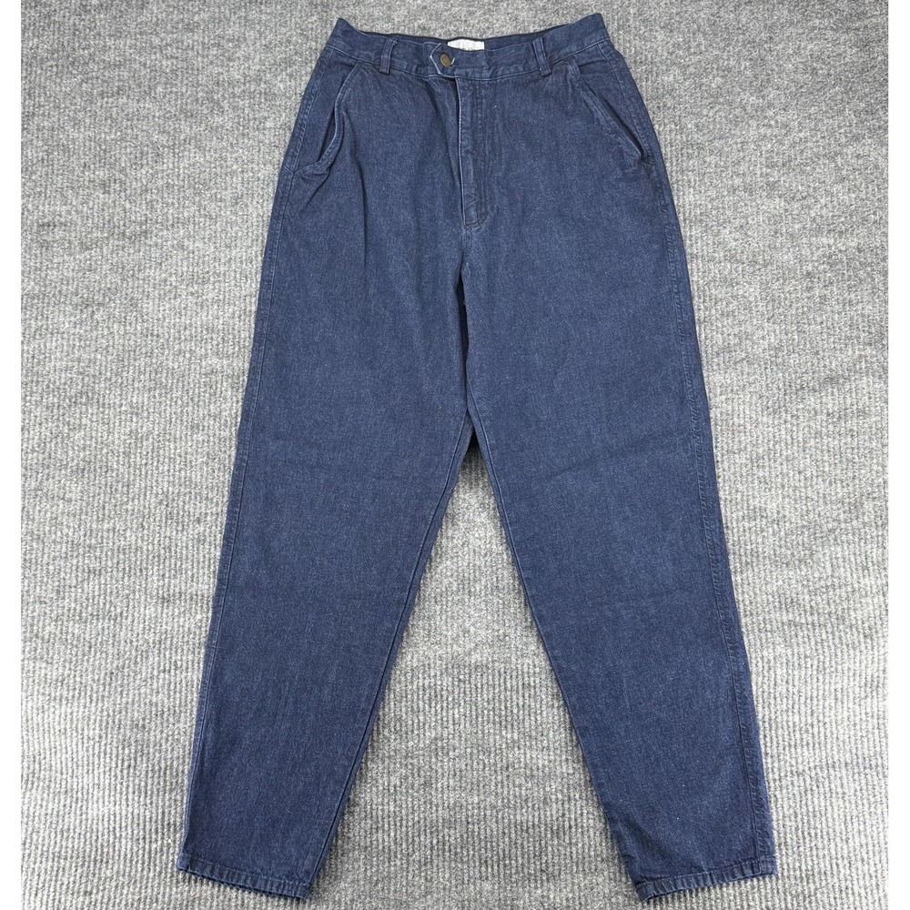 VTG Calvin Klein Tapered Jeans Womens‎ 14 Blue Medium Wash High Rise Denim USA